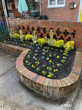 Landscaping project in Brooklyn